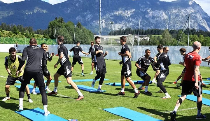 Viktoria Plzen maçı öncesi son antrenman yapıldı!