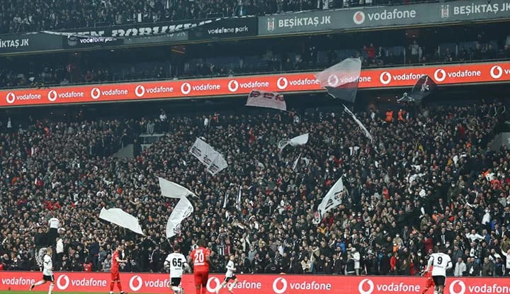 Vodafone Park'ta maç sonu büyük tepki