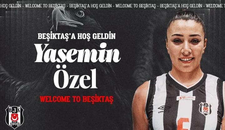 Yasemin Özel resmen Beşiktaş Kadın Voleybol Takımı'nda!