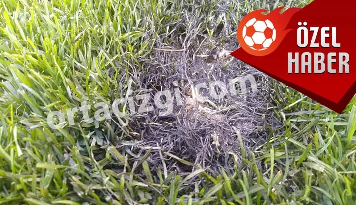 Vodafone Park'ta şok eden görüntüler! İşte zeminin son hali...