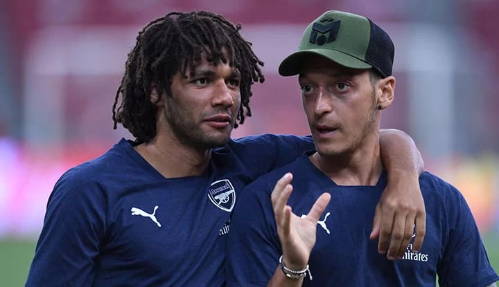 Elneny'den Mesut Özil itirafı! "Gelmeden önce onunla konuştum, sonra da gelmesi için aradım"