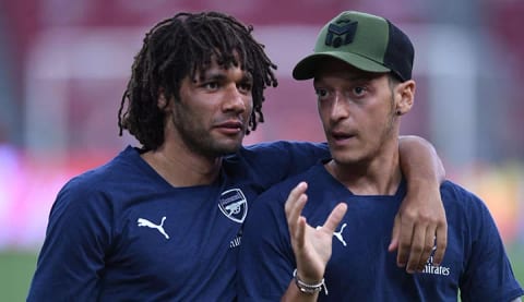Elneny'den Mesut Özil itirafı! "Gelmeden önce onunla konuştum, sonra da gelmesi için aradım"