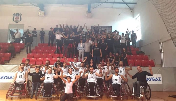 Tekerlekli Sandalye Basketbol Takımı'ndan 62 sayı fark!