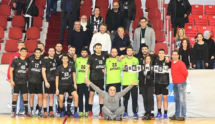 Başkan Çebi, Beşiktaş Aygaz'ın maçını izledi