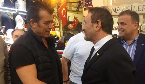 Hürser Tekinoktay, Kapalıçarşı esnafını ziyaret etti!