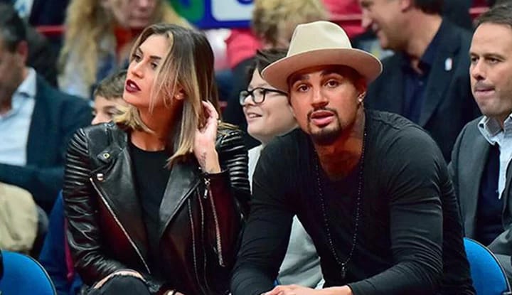 Boateng'in eşi "İtalya'dan Türkiye'ye kaçtı" mesajlarına cevap verdi!