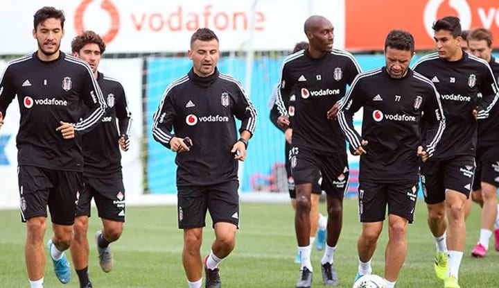 Beşiktaş'ta antrenmanda 4 eksik!