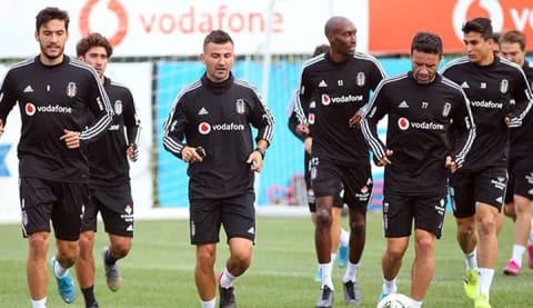 Beşiktaş'ta antrenmanda 4 eksik!