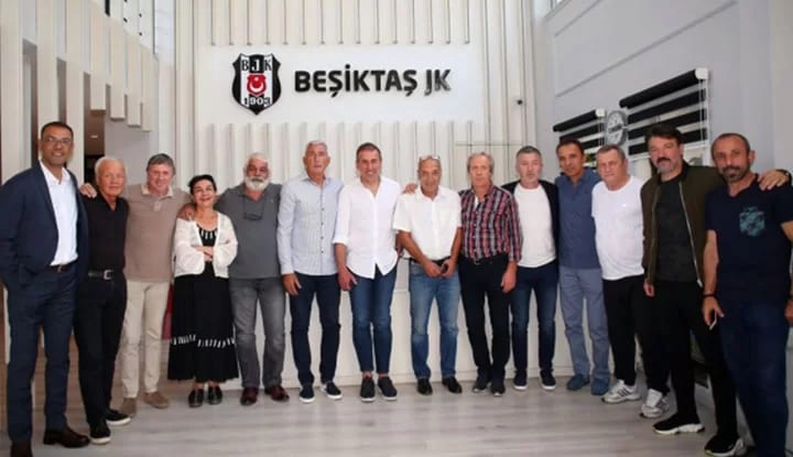 Beşiktaşlı eski sporculardan Abdullah Avcı'ya ziyaret