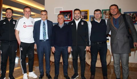 Şenol Güneş'ten Beşiktaş'ı Antalya kampına ziyaret