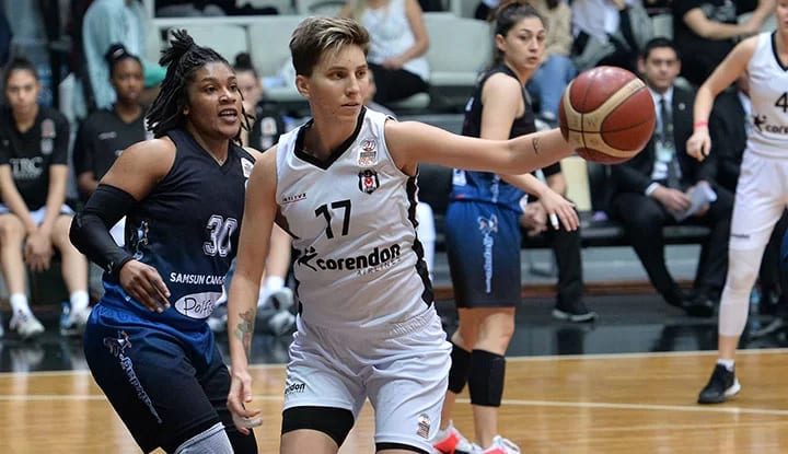 Beşiktaş TRC İnşaat, Samsun Canik Belediye'yi mağlup etti