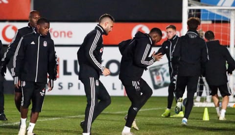 Beşiktaş, son antrenmanı 4 eksikle yaptı!