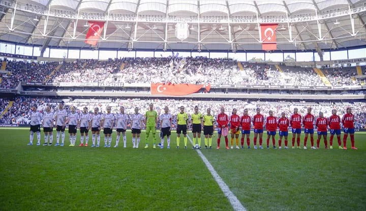 Beşiktaş, özel maçta Atletico Madrid'e mağlup oldu!