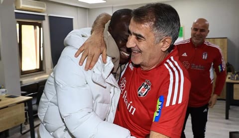 Aboubakar takım arkadaşları ile buluştu! İşte o görüntüler!