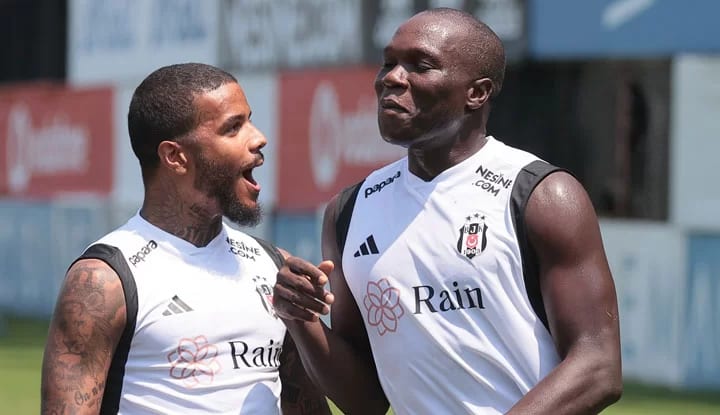 Aboubakar'dan açıklamalar! "Beşiktaş'ı kalbime kazıdım"