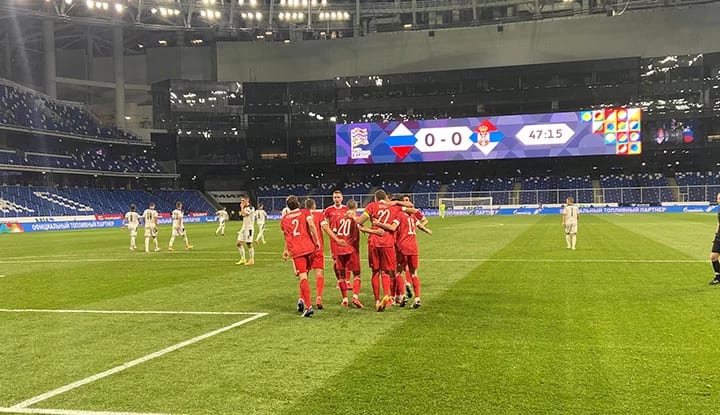 Adem Ljajic'li Sırbistan, Rusya'ya mağlup oldu!