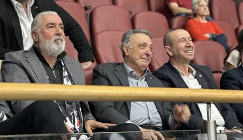 Ahmet Nur Çebi, Beşiktaş Ceylan Takımının maçını izledi!