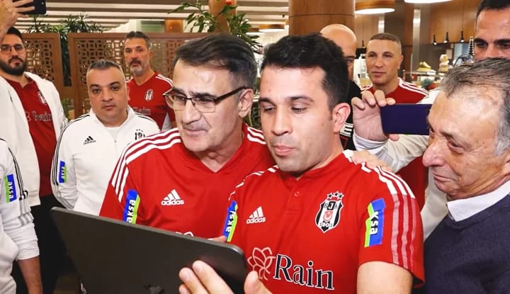 Ahmet Nur Çebi ve Şenol Güneş’ten Saiss’e tebrik! İşte o diyalog!