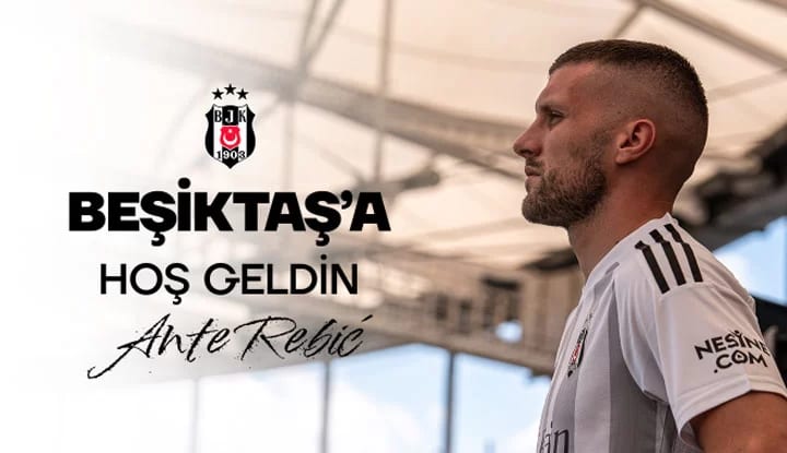 Ante Rebic resmen Beşiktaş'ta!