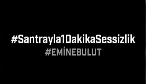 Beşiktaş'tan Emine Bulut paylaşımı! "Santrayla1DakikaSessizlik"