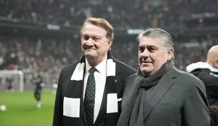 Başkan Hasan Arat ve Serdal Adalı'dan Quaresma ve Atiba'ya plaket!