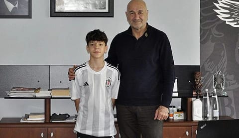 Beşiktaş Akademi bir genç yıldız adayını daha kadrosuna kattı!