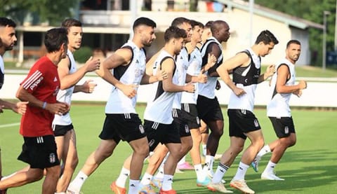 Beşiktaş, Almanya kampında ilk antrenmanını yaptı!