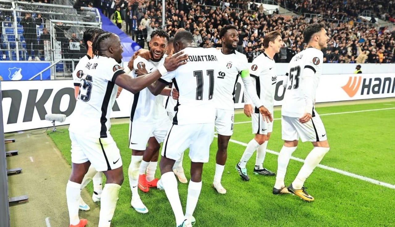 Beşiktaş Almanya’yı salladı! Hoffenheim deplasmanında 3 gollü zafer