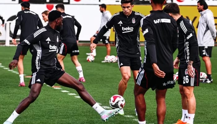 Beşiktaş, Antalyaspor maçı öncesi son provasını tamamladı!