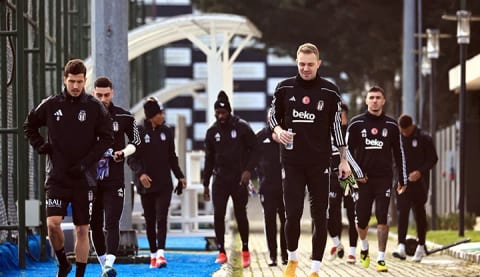 Beşiktaş Athletic Bilbao maçının hazırlıklarına başladı