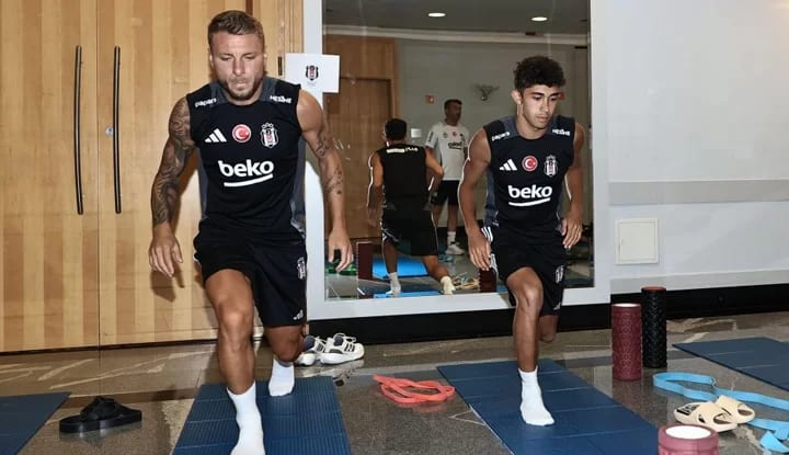 Beşiktaş denge ve kuvvet çalıştı!
