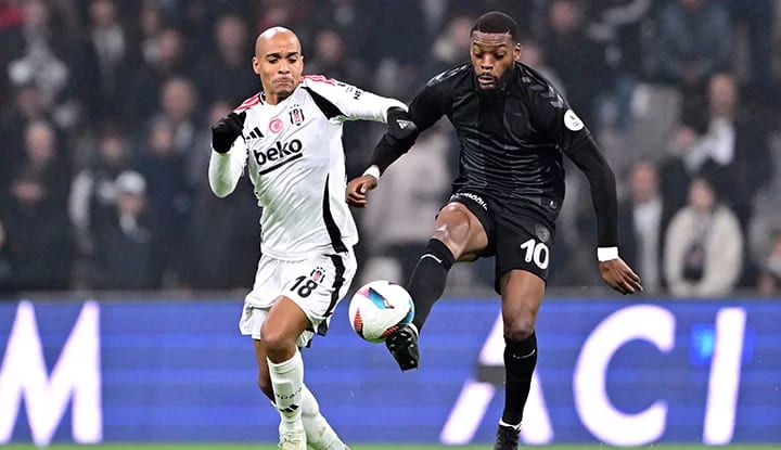 Beşiktaş evinde Samsunspor ile golsüz berabere kaldı!