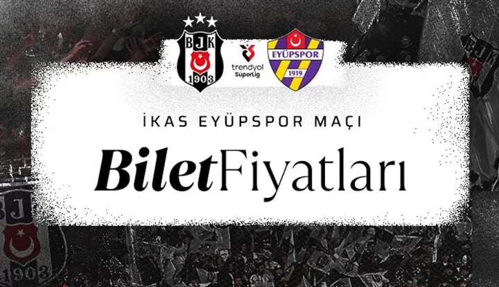 Beşiktaş, Eyüp maçı biletleri hakkında bilgilendirme yaptı!
