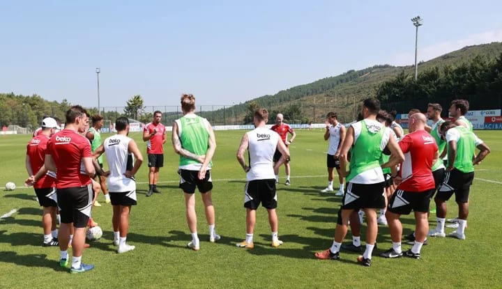 Beşiktaş, Fatih Karagümrük maçı öncesi hazırlıklara devam ediyor!
