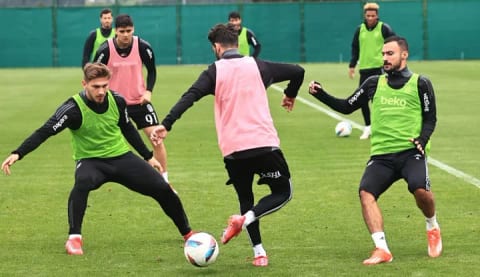 Beşiktaş, Fenerbahçe maçı hazırlıklarını sürdürdü!