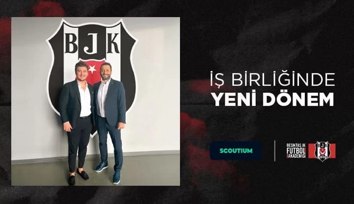 Beşiktaş Futbol Akademi ile dijital futbol gözlemciliği platformu Scoutium anlaşma imzaladı!