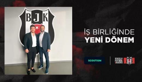 Beşiktaş Futbol Akademi ile dijital futbol gözlemciliği platformu Scoutium anlaşma imzaladı!