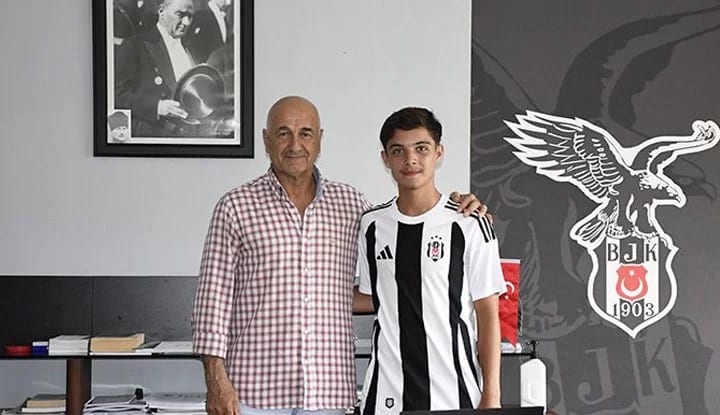 Beşiktaş Futbol Akademisi, genç futbolcuyu kadrosuna kattı!