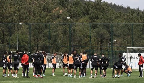 Beşiktaş, Galatasaray maçı hazırlıklarına devam ediyor!