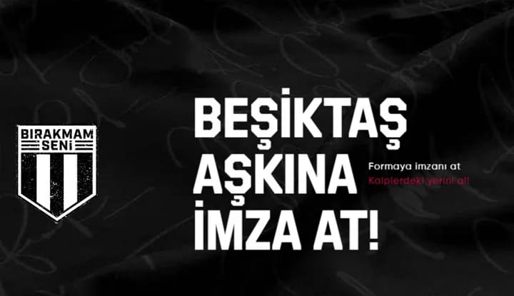 Beşiktaş, Galatasaray maçına özel forma ile çıkıyor! İşte detaylar!