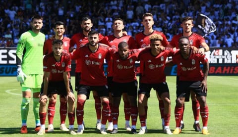 Beşiktaş hazırlık maçında berabere kaldı!
