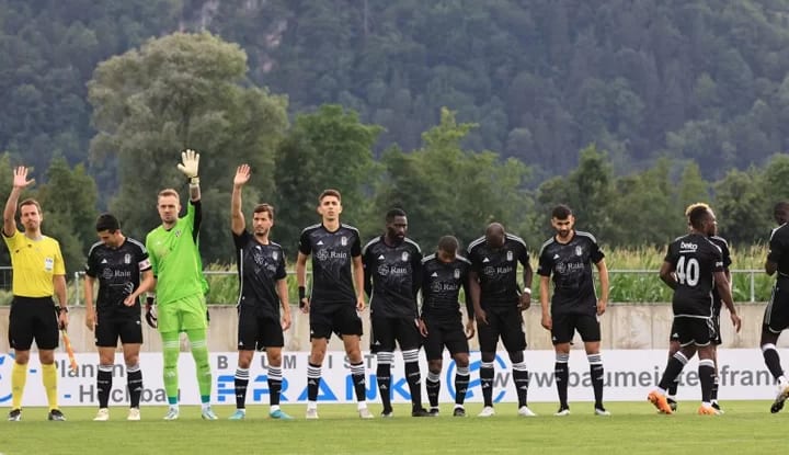 Beşiktaş hazırlık maçında galip!