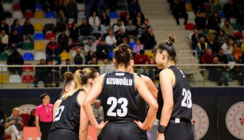 Beşiktaş Kadın Basketbol Takımı deplasmanda mağlup!