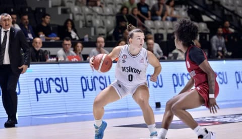 Beşiktaş Kadın Basketbol takımı kendi evinde galip!