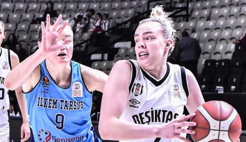 Beşiktaş Kadın Basketbol, Tarsus'u 100'ledi