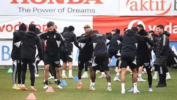 Beşiktaş, Karagümrük maçı hazırlıklarına devam ediyor!