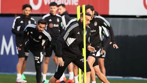 Beşiktaş, kondisyon ve taktik çalıştı!