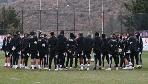 Beşiktaş kondisyon ve taktik çalıştı!