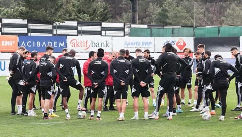 Beşiktaş, kondisyon ve taktik çalıştı!