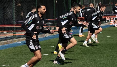 Beşiktaş kondisyon ve taktik çalıştı!